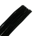 thumbnail image 4 of 100pcs John Bead Pipe Cleaners 12in Black 6mm Fluffy Chenille Stems for Art School Craft Supplies Decorations, 4 of 4