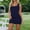 Navy, variant on Women's Casual Dress Elegant Sleeveless Square Neck Party Dress for Evening Banquet Summer Outfit with Back Zipper Casual Fall Dress