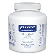 Pure Encapsulations Niacitol 650 mg | Hypoallergenic No-Flush Niacin to Support Digestion, Hormone Synthesis, and Tissue Formation | 180 Capsules