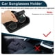 thumbnail image 4 of Estuche para Gafas de Sol de Coche Unique Bargains para Volkswagen Jetta/para Vento MK6 2011-2014 Caja de Almacenamiento para Gafas ABS Negro 1 Pc, 4 of 7