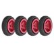 thumbnail image 4 of Ruedas metálicas RC con neumáticos de Goma en rojo 1 / 28 del vehículo de control remoto wltoys k989, 4 of 10