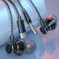 thumbnail image 3 of Joernso In-ear Earphone Universal 1.2m 3.5mm Wired Control Sport Headset for Mobile Phone, 3 of 8