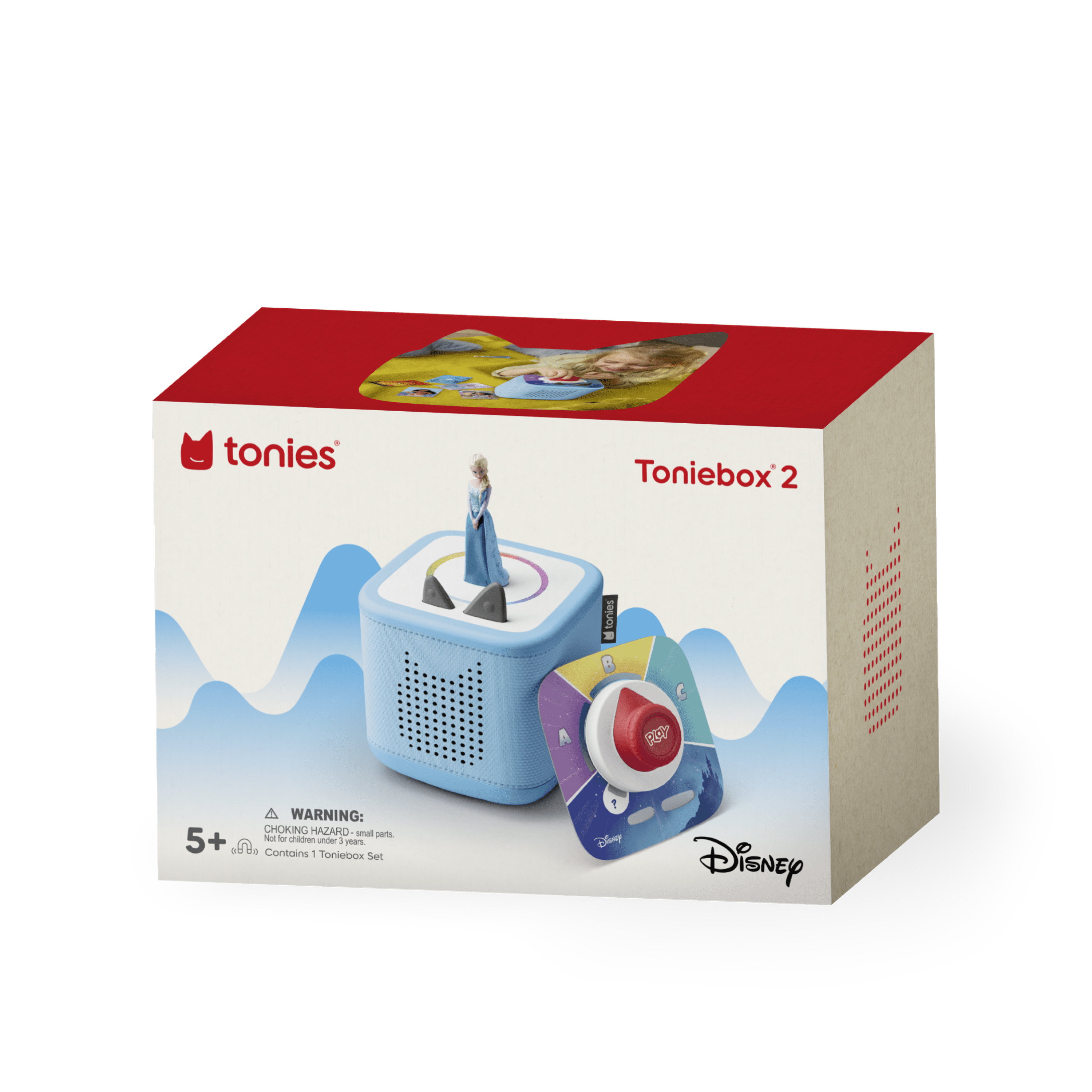 tonies Toniebox 2 Play Set - Disney Frozen - Sky Blue