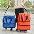thumbnail image 3 of Travel Bag Sport Bag Wheeled Gym Bag Training Bag Large Capacity Fitness Bag, 3 of 20
