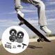 thumbnail image 4 of Eigraketly Ruedas de monopatín de 51mm, rodamientos de rodillos de tabla larga, arandelas, juego de bujes de patinaje de calle, parque, deportes al aire Patinetes eléctricos Negro Eigraketly OD020102-01, 4 of 6