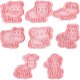 thumbnail image 2 of 8pcs moldes de galletas animales moldes para hornear para hornear estampillas de galletas cortadores de galletas, 2 of 6