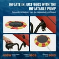 thumbnail image 4 of VEVOR 17ft Inflatable Water Trampoline Swim Platform Bounce for Pool Lake Toy, 4 of 9