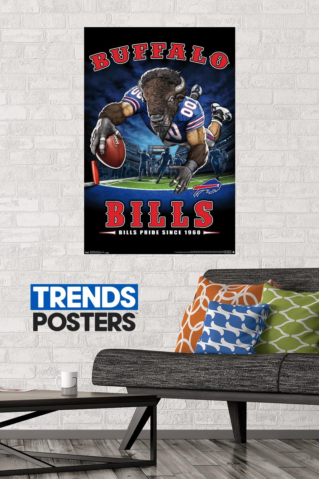 Buffalo Bills Bills Pride Since 1960 NFL Team Theme Poster