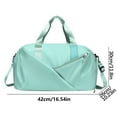 thumbnail image 3 of Xihbxyly Bolsa de Viaje Ligera y Espaciosa, Bolsa Deportiva Multibolsillos, Versátil para El Fin de Semana, Ideal para Viajes de Yoga, Ideal para Viajes Cortos, con Separación de Humedad y Humedad., 3 of 3
