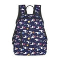 thumbnail image 3 of Balery Lama in Space Lightweight Backpack for Men and Women - Durable and Water-Resistant, Ideal for School, Work, Travel, and Everyday Use, 3 of 9