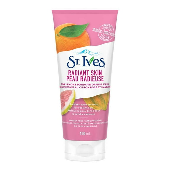 St. Ives Radiant Skin Pink Lemon & Mandaran Orange Face Scrub 150ml