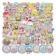 thumbnail image 1 of BR Pegatinas de dibujos animados de Bob Esponja: impermeables, para cuaderno, taza de agua y papelería, 1 of 5