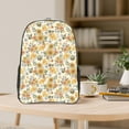 thumbnail image 5 of Sikiie Hippie Bee Honeycomb Clear Backpack, Transparent Bookbag for School for Women Men, Capacity Clear Bag for College, Travel, 5 of 7