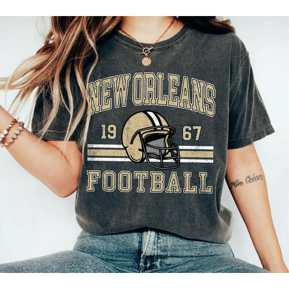 New Orleans Football Vintage Style T-Shirt,New Orleans Football T-Shirt,Retro Saint Sunday Football T-Shirt
