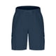 thumbnail image 3 of pstuiky Pantalones cortos de gimnasio para hombre, Pantalones cortos deportivos cargo transpirables de verano para hombre con bolsillo para playa Pantalones cortos para correr para hombre, 3 of 5
