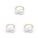 thumbnail image 3 of Anillo de Aleación Ajustable Sonducket Oro Estructura Simple Multipropósito Exquisito, 3 of 6
