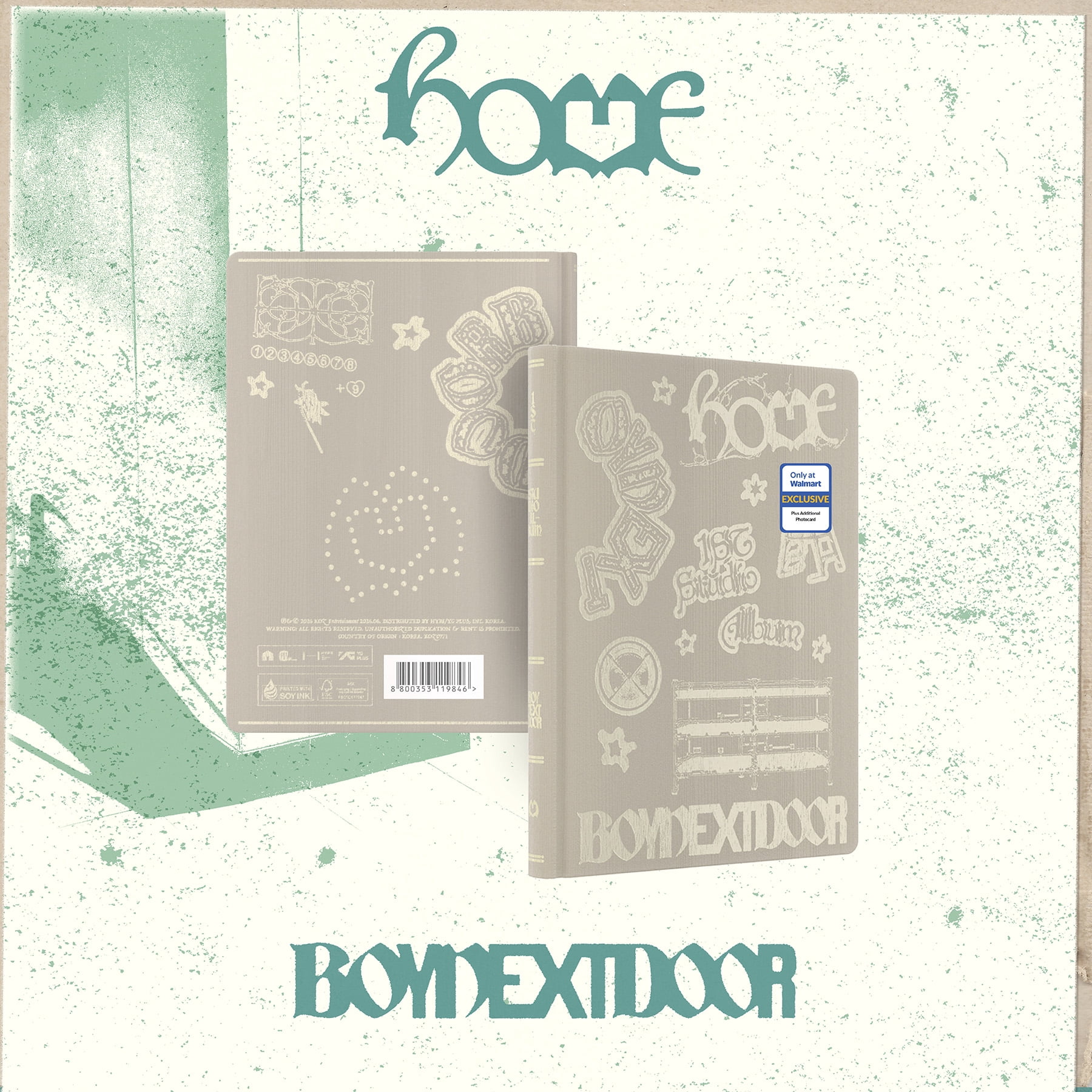 Boynextdoor - 1st STUDIO ALBUM 'HOME' (BUNKER ver.) (Walmart Exclusive) - CD