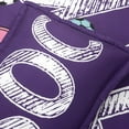 thumbnail image 4 of Lush Decor Girls Soccer Kick Reversible Oversized Comforter Purple 4Pc Set Twin - Kids Bedding and Decor, 4 of 11