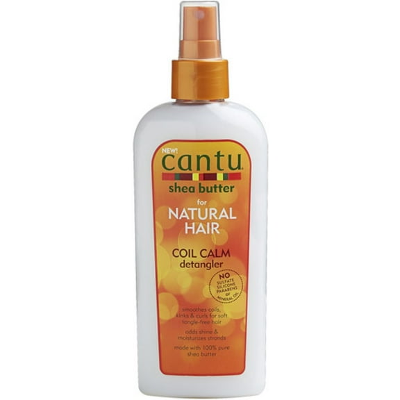 Cantu Shea Butter for Natural Hair Coil Calm Detangler, 8 oz (Pack of 2)