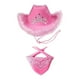 thumbnail image 3 of Moda Western Cowboy Hats Fedoras Caps Unisex Adult Sunhat Jazz Top Hat para Fiesta al aire libre Props Vestuario Ropa Accesorios rosado Hugo Sombrero de vaquero, 3 of 8