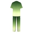 thumbnail image 3 of FrzhBrz Scrubs for Women Set Stretchy Plus Size Medical Scrubs Set Athletic Trendy Gradient Working Uniforms, 3 of 6
