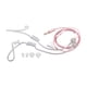 thumbnail image 1 of Auriculares con tubo de aire sin radiación para vieges de abrenamiento, 1 of 7