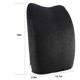 thumbnail image 5 of Almohada de Espuma Viscoelástica Perfecl Almohada de Apoyo para la Espalda Felpa Negra, 5 of 7