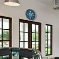 thumbnail image 5 of Seiko QXA791ALH Heritage Design Clock, Blue, 5 of 6
