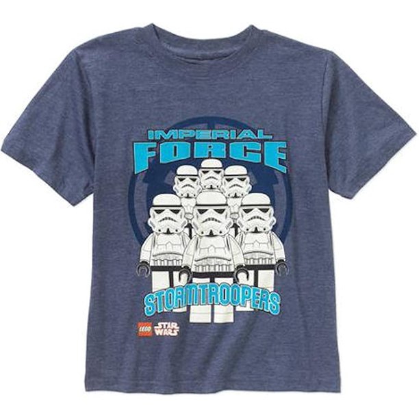 LEGO Star Imperial Force Stormtroopers Little T-Shirt - Walmart.com