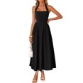 thumbnail image 1 of Vestido ZESICA Summer Halter Halter Midi 2025 Swing Beach, 1 of 1