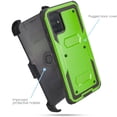 thumbnail image 3 of for Samsung Galaxy A71 5G (NOT FOR SAMSUNG A71) Phone Case Dual Layer Full-Body Rugged Clear Back Case Drop Resistant Shockproof Case with Built In Screen Protector (Green), 3 of 4