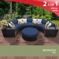 thumbnail image 2 of Bermuda 6 Piece Outdoor Wicker Patio Furniture Set 06c, 2 of 7