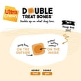 thumbnail image 3 of Ultra Chewy Double Treat Bones Peanut Butter Treat for Dogs, 24 Unit Box, 3 of 6