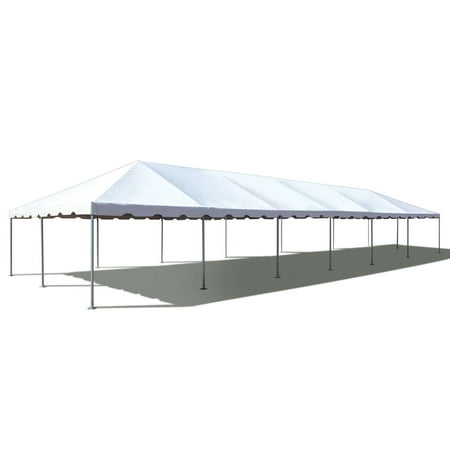 TentandTable West Coast Frame Outdoor Canopy Tent, White, 20 ft x 60 ft Translucent