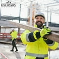 thumbnail image 3 of LINCONSON 12 pack Safety Performance Series Construction Mechanics Work Gloves (XXL, Green), 3 of 7