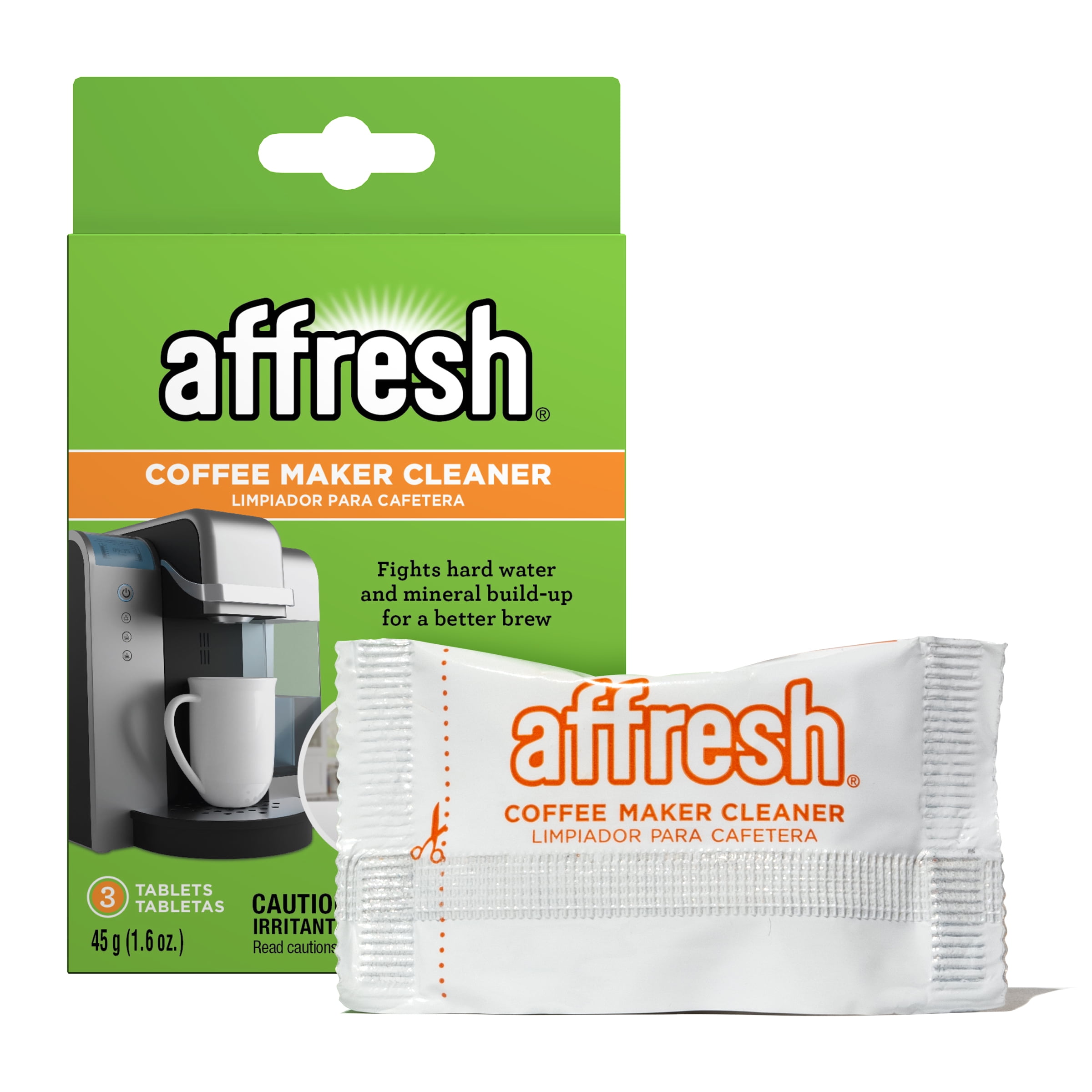 Affresh Coffee Maker Cleaner Works Multi-cup Single serve Brewers