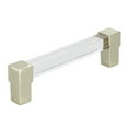 thumbnail image 4 of  Acrylic Handle, Acrylic Drawer Pulls Strong  For Closet Hole Spacing 96 Gold, 4 of 8