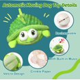 thumbnail image 4 of Juguete interactivo para perro GUKCO tortuga de peluche móvil recargable, 4 of 8