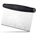 thumbnail image 1 of Nvzi Raspador y picador de plancha de metal de acero inoxidable: ideal para cortar masa de pan y pizza, 1 of 4