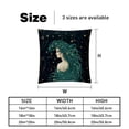 thumbnail image 5 of Virgo Constellation Luxurious Velvet Throw Pillow Covers with Unique Patterns - Set of 2 Pillow Covers and Inserts, 16x16, 18x18, 20x20 Inches for All Occasions, 5 of 6