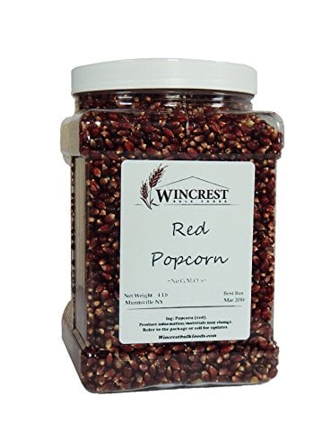 Amish Country Red Popcorn - 4 Lb Tub (Non GMO)