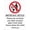 Warning Sign 3, variant on Recycled Water Used for Irrigation Tin Sign Warning Metal Sign Vintage Wall Decor for Home Farm Bar Coffee Shop Club Decoration 8x12 Inch