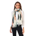 thumbnail image 2 of FORMRS Womens Scarf Winter Soft Long Big Warm Shawls Wrap Tassel Scarves, Simple Clouds, 2 of 9