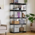 thumbnail image 2 of The Atlas 36" W x 18" D x 72" H Adjustable Garage Storage Shelves Load 4000 lbs, 5 Tier Heavy Duty Shelving Unit, Metal Utility Storage Rack for Warehouse Pantry Basement Kitchen, Black, 2 of 7