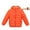 Orange, variant on LYMAYTER Unisex Hooded Jacket for Kids Boys Girls Warm Long Sleeve Outerwear Toddler Solid Color down Cotton Coat 2 -17+ Years