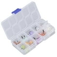 thumbnail image 3 of Earrings Making Supplies Kit 4 Different Colors Beverage Personalized Design Complete Accessories DIY Pendant Earrings, 3 of 12