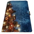 thumbnail image 2 of PKQWTM Christmas Tree with Lights in Winter Happy New Year Book Cover Book Protector Book Sleeve Book Pouch Book Bag 6x9 inch, 2 of 4