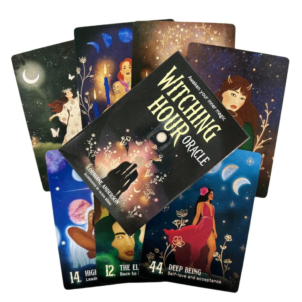 Magic Witching Hour Oracle Cards Board Game Fortune Telling Cards