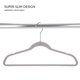 thumbnail image 3 of Paquete de 25 Perchas de Terciopelo para Nios, Antideslizantes, Ahorro de Espacio, Ropa para Nios, Camisas, Pantalones, Vestidos, Guardera, Almacenamiento y Organizacin, 3 of 6