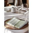 thumbnail image 6 of Sage Green Stripes Cloth Napkins Set of 4 Reusable Dinner Napkins, Watercolor Gradient Abstract Striped Cocktail Napkin Washable Table Napkins for Wedding/Holiday Party/Baby Shower 20"x20", 6 of 7